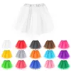 Skirts Women Elastic Ballet Dancewear Tutus Mini Skirt Birthday Party Dance 3 Layer Carnival Costume Tulle Tutu 2024 Spring