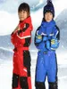 Vêtements d'extérieur pour enfants vestes de Ski chaudes épaissies enfants combinaison de Ski garçons filles vêtements ensembles hiver bébé barboteuses pour 27T7634771