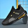 Light Breathable Running Shoes Designer Shoes For Men Women Comfortable Stretch Tennis Shoes Gym Trainers Air Cushion Sneakers Black Color