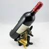 Résine Anubis dieu casier à vin porte-bouteille de vin Animal chien égyptien dieu support à vin accessoires maison Bar décoration préférence 209S