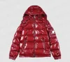 유럽 ​​디자인 남성 더 복음 재킷 여자 다운 겨울 파카 코트 클래식 매트 퍼프 자켓 남자 여자 따뜻한 겉옷 의류 23FW S-3XL