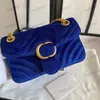 2024 NEW Marmont Shoulder Bag Luxury Women handbag clutch purses ladies Fashion wallets tote Chain Bag tote bag Classic Suede chain gold women Crossbody bags