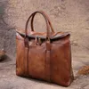 Pastas Ekphero 2024 Homens Mulheres Retro Multi-Bolso 15.6 Polegada Laptop Bag Maleta Bolsa Bolsa Moda Crossbody