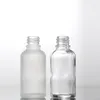Aufbewahrungsflaschen 30 ml ätherisches Öl transparentes Glas mit Dropper-Reise-Flüssigkeitspipette-Flasche nachfüllbar