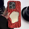 Leuke Snoep Kleur Spiegel 3D Rock Patroon Telefoon Case Voor Iphone 15 14 13 12 11 Pro Max Zachte Schokbestendige Achterkant 100 Stuks