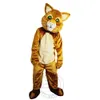 Halloween volwassen grootte bruine kat mascotte kostuum voor partij stripfiguur mascotte verkoop gratis verzending ondersteuning maatwerk