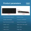 キーボードRedragon Elise Pro K624p RGB Super Slim Mechanical Gaming Keyboard USB Support Bluetoothワイヤレス2.4G 63コンピューティートPCL240105のキー