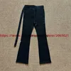 Mäns jeans batik tvättade jeans blossade byxor för män kvinnor 1 1 b kvalitet dstring överdimensionerad denim trouserephemeralew