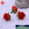 Couronnes de fleurs décoratives 20 pièces Mini soie artificielle Rose pour Mariage maison fête décoration Mariage Flores vêtements chapeaux accessoires ZZ