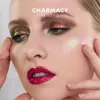 Chaemacy 6 färger glitter optisk kameleon pulverögonskugga långvarig lätt att bära ögonskugga för kvinnor makeup kosmetik 240110