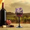 Wine Glasses Decorative Four Seasons Tree Design Lolita Drinkware For Women Men Lovers Large Glass Home Gift