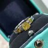 2023 New S925 Sterling SilverZircon Double Leaer Square Ring for Women's Light Luxury Fashion Brand Advanced Design Jewelry