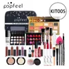 Ensembles POPFEEL Kit de maquillage professionnel fard à paupières rouge à lèvres correcteur Mascara fond de teint crayon à sourcils cadeau cosmétique pour femme TSLM1