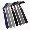 5 cm breite Herren-Krawatten, modische einfarbige Krawatten, Corbatas Gravata, schmale Anzüge, Krawatten und Fliege-Sets für Männer 240111