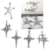 Pendant Necklaces Flat Star Pendants Jewellery Accessory Mini Charm DIY Bracelets Drop