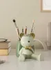 Objets décoratifs Figurines créatif ours violent porte-stylo enfants avancé bureau boîte de rangement de bureau décorationvaiduryd