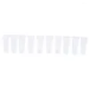 Makeup Brushes 10 Pack Empty Cosmetic Bottles Refillable Travel Bottle Containers Tube