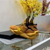 Y3 Kaiwa Sneakers da uomo Scarpe da jogging arancioni con suola spessa Scarpe sportive da donna Scarpe da corsa stringate in pelle Sneaker