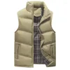 Heren Vesten Heren Stijlvolle Vest Jas Mannen Herfst Mouwloze Jassen Winter Warm Casual Vest Homme Mannelijke Merk Kleding