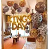 Украшение вечеринки 22 дюйма 4D фольгированные шары с животными Леопард Зебра Тигр Жираф Баллон Джунгли Лес Сафари Зоопарк Тема Детские товары для дня рождения