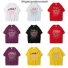 2024 Herrarna T-shirts 555 Hip Hop Kanyes Style SP5DER T-shirt Spider Jumper European och American Young Singers Short Sleeve V2if