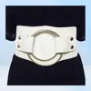 Belts Vintage Wide Waist Elastic For Ladies Stretchy Corset Waistband Metal Big Ring Women039s Belt Fashion Women Cummerbund PU7536832