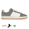 Scarpe da corsa campue anni '00 pelle scamosciata nero bianco grigio Verde scuro Cloud Crystal Gum Bark Blu semilucido San Valentino Korn Natale sneakers casual da uomo scarpe da ginnastica da donna