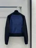 2024 Nieuwe Spring Milan Runway Jackets Stand kraag lange mouwmustermerk dezelfde stijl dames jassen ontwerper 0111-11