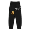 Men's Pants Galleryes Depts Multi Panel Flared Niche Beauty Fashion Official Website Digital 8 Printed Pure Cotton Terry Casual Leggings Pants Men and Women