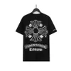 Fashion Ch Clothing Designer Tees Luxury Casual Tshirt 2023ss Heart Cro Sex Records Graffiti Limited Sanskrit Short Sleeve Price Men Women T-shirt for Sale 141