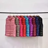 Damesvesten, opvouwbaar, ultralicht, mouwloos winterdonsjack, witte eendenveren, warm vest, bovenkleding, jassen voor dames