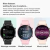 Zegarki 2022 Nowy moda Bluetooth Call Women Smart Watch Full Screen Touch Waterproof Waterproof Smart Bransoleta Monitor Lady Smartwatch
