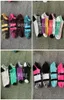 Nylon Ankle Socks with Cardboard Pink Grey Mix Colors Ports Short Sock Girls Women Cotton Sports Socks Taggar Nya ankomst9017301