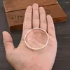 Bangle 18K 45 mm Dubai Baby Urocze bransoletki dla dziewczynki Etiopska biżuteria srebrna kolor bransoletki