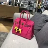 Designer-Taschen, luxuriöse modische Tragetaschen, Netzrot, modische Damentasche, neue Krokodilmuster-Echtledertasche, Handtasche aus Rindsleder, Damen-Umhängetasche, modisch, süß