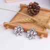 LUBOV – boucles d'oreilles pendantes en pierre de cristal transparente, décoration en strass, opale claire, bijoux de fête tendance pour femmes