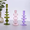 Candle Holder Wedding Decoration Glass Home Decor Table Centerpieces Accessories Hydroponics Vase 240110