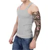 Autocollant de tatouage pour bras complet, ensemble complet de simulation imperméable à grande fleur