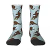 Men's Socks All Seasons Crew Stockings Otter Palooza Harajuku Fashion Hip Hop Long Accessories For Men Women Christmas Gifts