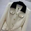 Женские шерстяные смеси дизайнерское пальто женское пальто с длинной курткой