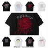 2024 Men T Shirt Pink Young Thug Sp5der 555555 mans Women 1 Quality Foaming Printing Spider Web Pattern Tshirt Fashion Top Tees OU90