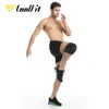 パッドcoolfit 1pairスポーツ膝パッド膝の厚いスポンジサポート膝プロテクターブレースバスケットボールランニングニーパッド膝皮
