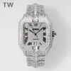 TW Montre de Luxe Babysbreath Diamond Watch 40mm 2824 자동 기계식 이동 남성 감시 손목 시계 relojes