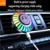 New Car Air Freshener Car Air Freshener Air Outlet Streamer LED Interior Ambient Atmosphere Lamp Fragrance Car Accessories Flavoring Perfume Diffuser