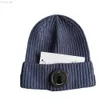 CP Comapny Hat Men's Designer Ribbed Knit Lens CP Clothing Hats Extra Fine Merino Wool Stones Island Cap Goggle Beanie公式712