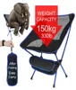 Travel ultralight Składane krzesło Superhard High Lad Outdoor Camping Plecak Krzesła plaża Pirecing Picnic BBQ Fishing Narzędzia Krzesło H22491749