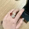 Bague coccinelle Simple en or Rose pour femme, bijou de printemps, marque de luxe, joli tempérament, cadeau de fête