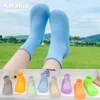 Kids Sock Buty dziecięce gumowe podłogowe buty podłogowe unisex Baby Luminous Anti-Slip Buty Dzieci Kapcia Dzianin Botows Indoor Outdoor 240110