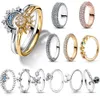 Hot Sale 2024 Ny klassisk enkel stil hoops för kvinnor modemåne och stjärnring smycken älskare gåvor dagligen slitage