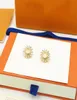 European and American Net White Same Earrings Fashion Gold Alloy Shell Pearl Earrings Exaggerated Starfish Earrings with Box for G9759434